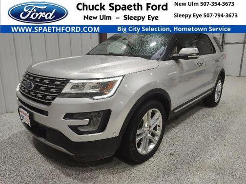 Ingot Silver Metallic 2017 Ford Explorer Limited