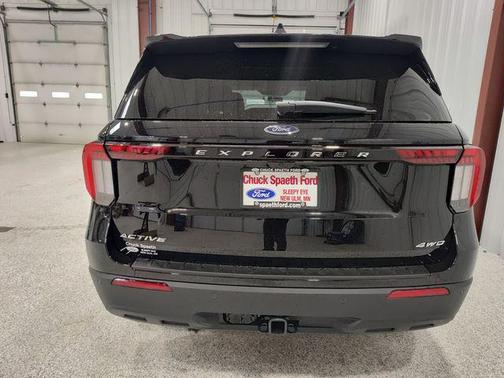 Agate Black Metallic 2026 Ford Explorer Active