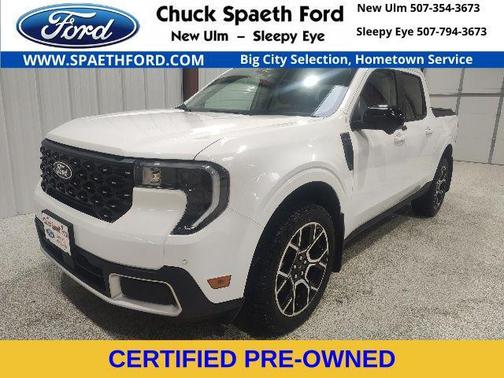 Oxford White 2025 Ford Maverick Lariat