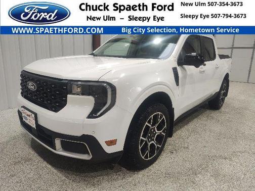 Oxford White 2025 Ford Maverick Lariat