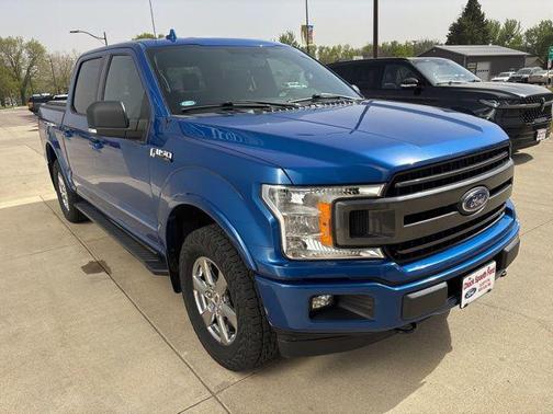 Lightning Blue 2018 Ford F-150 XLT