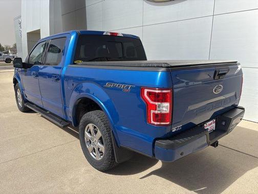 Lightning Blue 2018 Ford F-150 XLT