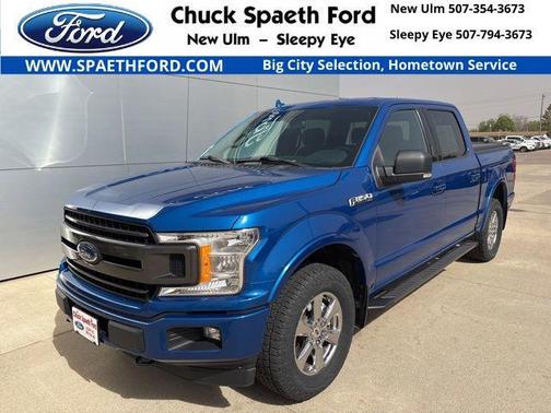 Lightning Blue 2018 Ford F-150 XLT