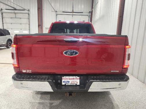Rapid Red Metallic Tinted Clearcoat 2021 Ford F-150 Lariat