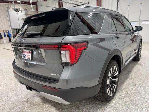 Carbonized Gray Metallic 2026 Ford Explorer Platinum