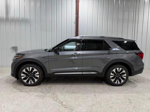Carbonized Gray Metallic 2026 Ford Explorer Platinum