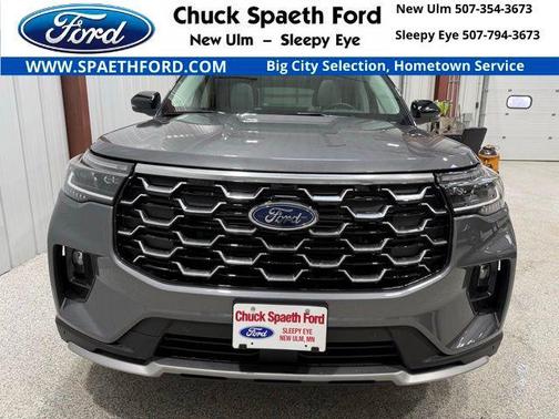 Carbonized Gray Metallic 2026 Ford Explorer Platinum