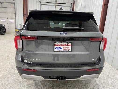 Carbonized Gray Metallic 2026 Ford Explorer Platinum