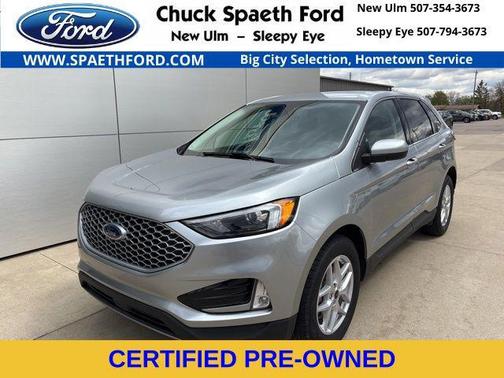 Iconic Silver Metallic 2023 Ford Edge SEL