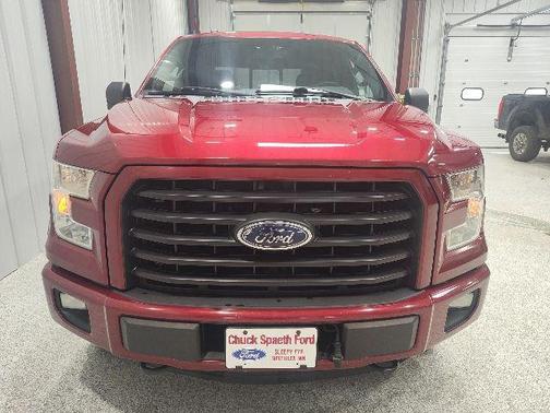 Red 2016 Ford F-150 XLT