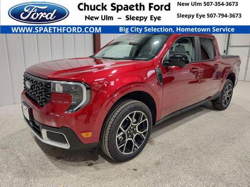 Ruby Red Metallic Tinted Clearcoat 2026 Ford Maverick Lariat