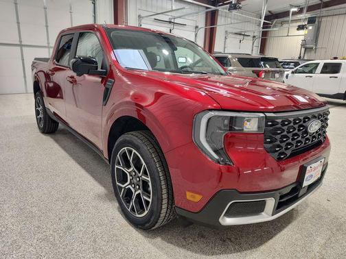 Ruby Red Metallic Tinted Clearcoat 2026 Ford Maverick Lariat