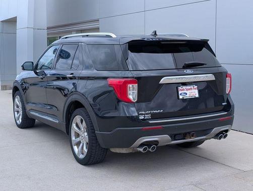Agate Black Metallic 2020 Ford Explorer Platinum