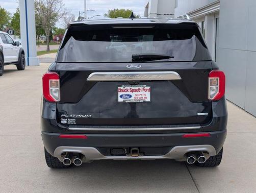 Agate Black Metallic 2020 Ford Explorer Platinum