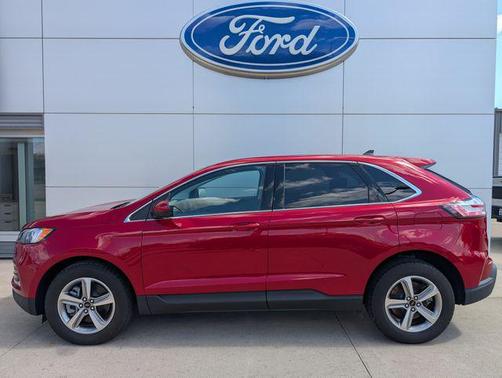 Rapid Red Metallic Tinted Clearcoat 2024 Ford Edge SEL