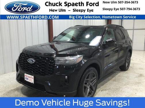 Agate Black Metallic 2026 Ford Explorer ST-Line
