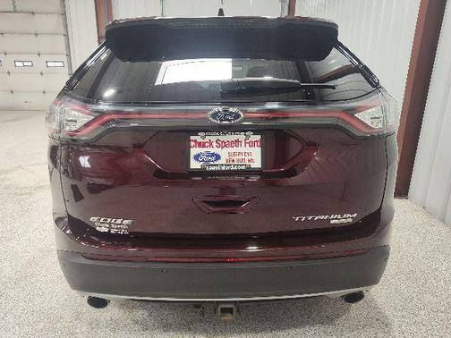 Burgundy Velvet Metallic Tinted Clearcoat 2018 Ford Edge Titanium