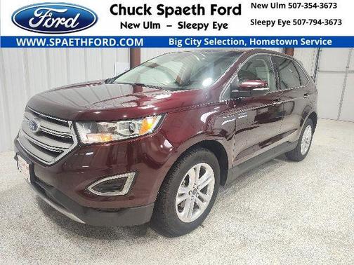 Burgundy Velvet Metallic Tinted Clearcoat 2018 Ford Edge Titanium