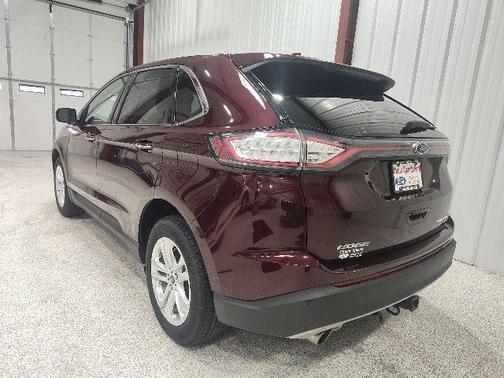 Burgundy Velvet Metallic Tinted Clearcoat 2018 Ford Edge Titanium