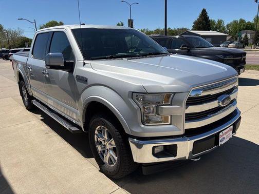 Ingot Silver 2016 Ford F-150 Lariat