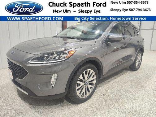 Carbonized Gray Metallic 2022 Ford Escape Titanium