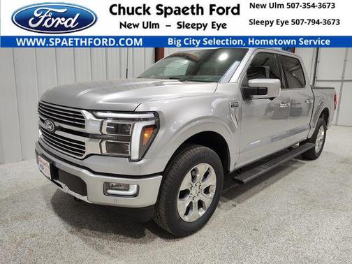 Iconic Silver Metallic 2026 Ford F-150 Platinum