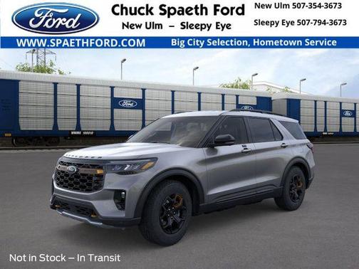 Carbonized Gray Metallic 2026 Ford Explorer Tremor