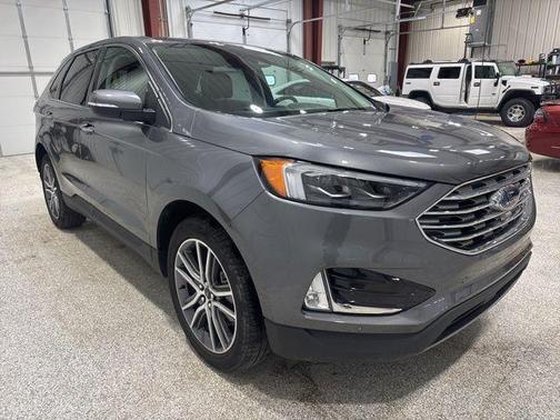 Carbonized Gray Metallic 2024 Ford Edge Titanium