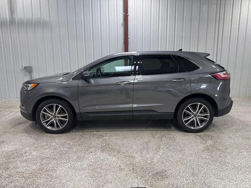 Carbonized Gray Metallic 2024 Ford Edge Titanium