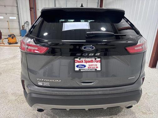 Carbonized Gray Metallic 2024 Ford Edge Titanium