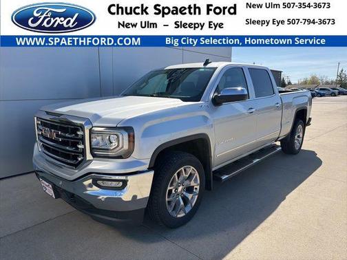 Quicksilver Metallic 2018 GMC Sierra 1500 SLT