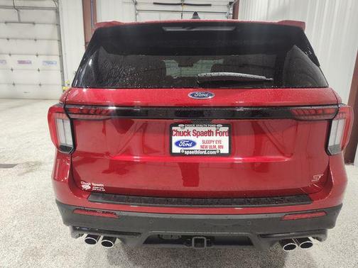 Rapid Red Metallic Tinted Clearcoat 2026 Ford Explorer ST