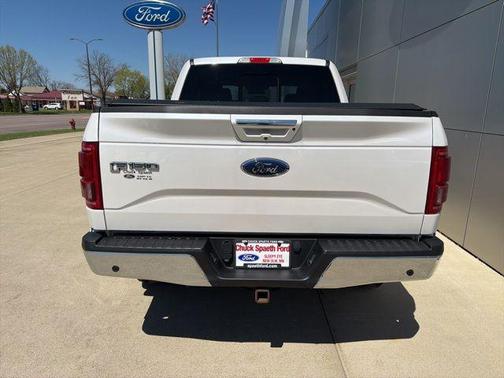 White Platinum Metallic Tri-Coat 2016 Ford F-150 Lariat