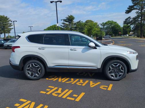 Quartz White 2023 Hyundai SANTA FE Limited