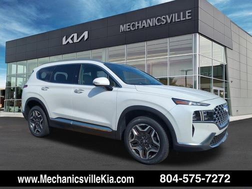 Quartz White 2023 Hyundai SANTA FE Limited