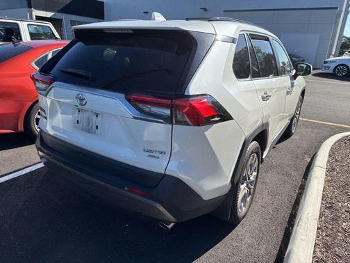 Blizzard Pearl 2019 Toyota RAV4 Limited
