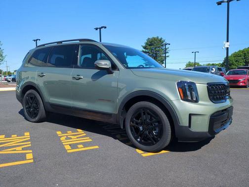 Jungle Green 2025 Kia Telluride EX X-Line