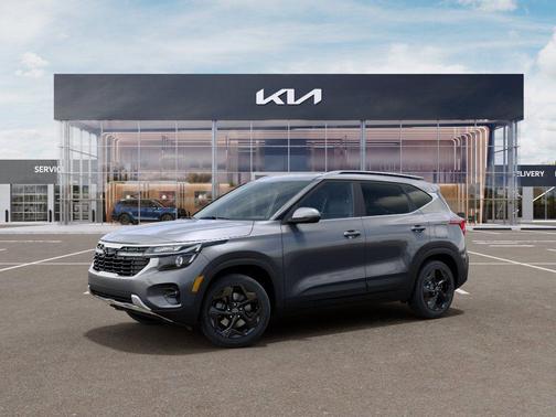 Steel Gray 2026 Kia Seltos EX