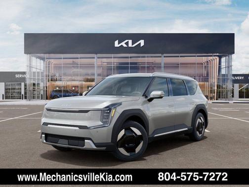 Ivory Silver 2026 Kia EV9 Wind