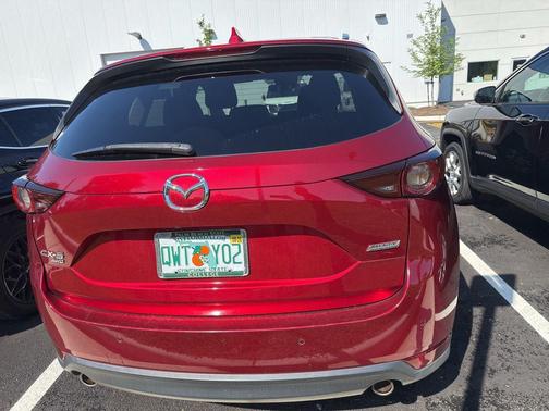 Soul Red Crystal Metallic 2017 Mazda CX-5 Touring