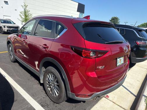 Soul Red Crystal Metallic 2017 Mazda CX-5 Touring