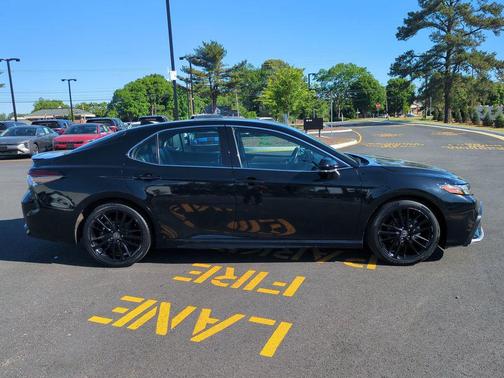 Midnight Black Metallic 2024 Toyota Camry XSE