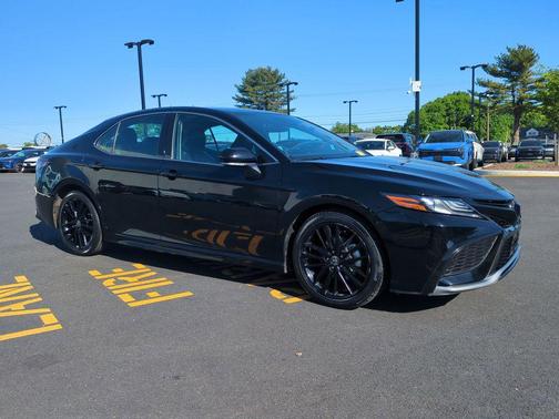 Midnight Black Metallic 2024 Toyota Camry XSE