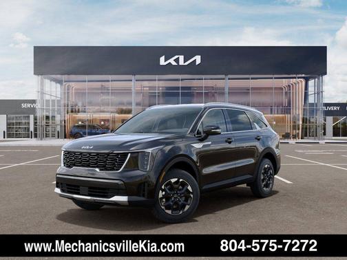 Ebony Black 2026 Kia Sorento S
