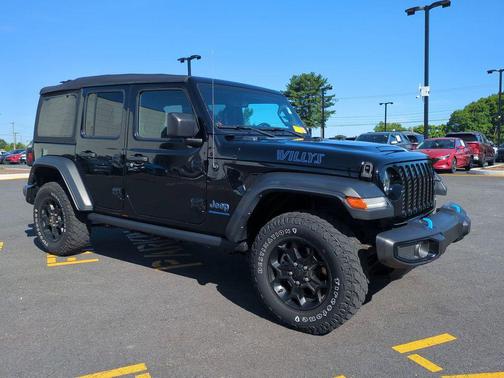 Black Clearcoat 2023 Jeep Wrangler 4xe Base