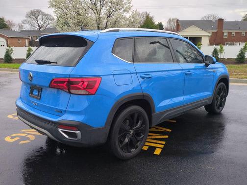 Blue 2023 Volkswagen Taos 1.5T SE