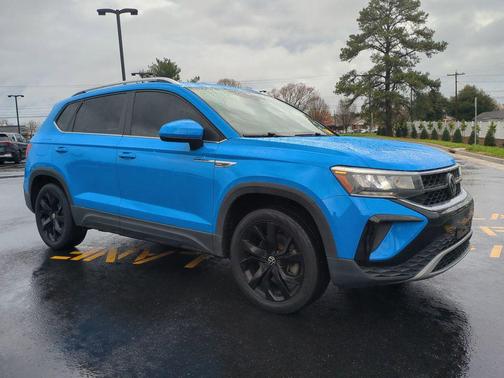 Blue 2023 Volkswagen Taos 1.5T SE