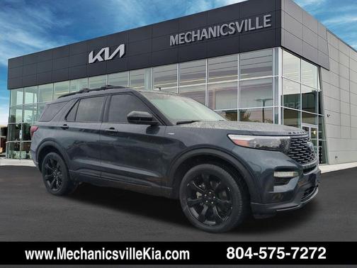 STONE BLUE METALLIC 2023 Ford Explorer ST-Line