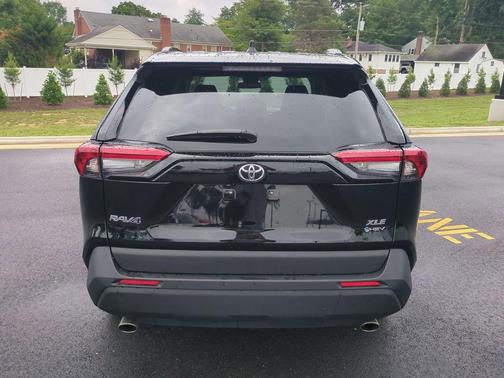 Midnight Black Metallic 2025 Toyota RAV4 Hybrid XLE