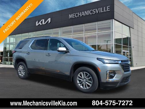 Sterling Gray Metallic 2023 Chevrolet Traverse LT Cloth
